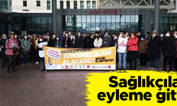Sağlıkçılardan Türkiye genelinde eylem
