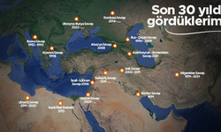 Türkiye'nin etrafında son 30 yılda meydana gelen savaşlar
