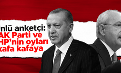 Ünlü anketçiden dikkat çeken çıkış: CHP ve AK Parti'nin oyları kafa kafaya