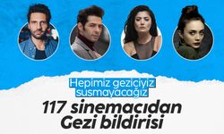 117 ünlü sinemacıdan 'Gezi parkı' bildirisi