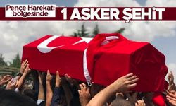 Pençe-Kilit operasyon bölgesinde 1 asker şehit oldu