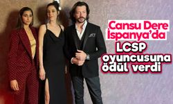 Cansu Dere, La Case De Papel oyuncusuna ödül verdi