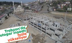 Trabzon'da otogar inşaatı hızla yükseliyor