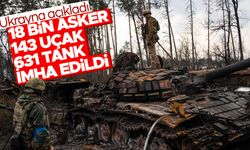 Ukrayna; Rus ordusu 17 bin 800 asker, 143 uçak, 134 helikopter ve 631 tankını kaybetti