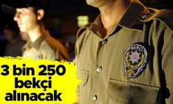 3 bin 250 erkek Çarşı ve Mahalle Bekçisi alımına ilişkin alım ilanı yayımlandı