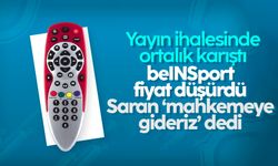 Yayın ihalesinde beINSport fiyat düşürdü, Saran ''mahkemeye gideriz'' dedi