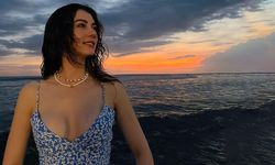 Burcu Özberk Bali'ye gitti