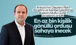 Mutlu Gürler: En az bin kişilik bir eğitimli ve donanımlı gönüllü ordusunun sahaya inmesini istiyoruz