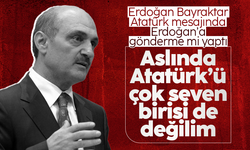 Eski AK Parti'li bakan Erdoğan Bayraktar, Atatürk videosu ile gündemde: Erdoğan'a gönderme mi yaptı?