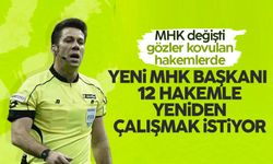 Yeni MHK Başkanı Sabri Çelik, 12 hakemle yeniden çalışacak