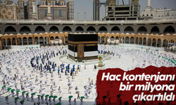 Suudi Arabistan hac kontenjanını bir milyona çıkardı