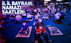 2022 Ramazan Bayramı namaz saatleri