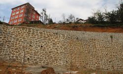 Rize’de heyelan riski olan yamaçlara 'istinat duvarı' önlemi