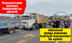 Trabzon Gülcemal dolgu alanında kriz: Hafriyat kamyonları yol kapattı
