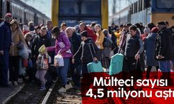 Ukrayna'yı terk eden mültecilerin sayısı 4,5 milyonu aştı