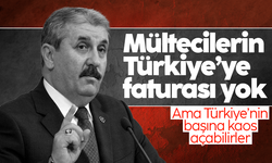 Mustafa Destici: Mültecilerin Türkiye'ye ekonomik faturası yok