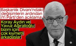 İYİ Parti Grup Başkanvekili Müsavat Dervişoğlu: Her kongreden sonra siyasi partilerde değişiklikler olabilir