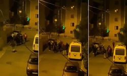 Pendik’te genç kadın kucağındaki çocuğuyla sokak ortasında darbedildi