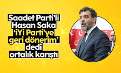 Saadet Partisi Üst Kurul Delegesi Hasan Saka İYİ Parti'ye dönmek istiyor