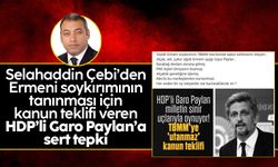 Selahaddin Çebi'den meclise Ermeni soykırımının tanınması için kanun teklifi veren HDP'li Garo Paylan'a sert tepki