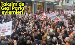 Gezi Parkı davası kararının ardından Taksim'de eylem