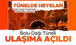Bolu Dağı Tüneli ulaşıma açıldı