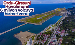 Ordu-Giresun Havalimanı, 7 yılda yaklaşık 6 milyon yolcuya hizmet verdi