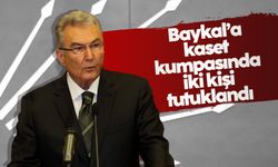 Deniz Baykal'a kaset kumpasında iki tutuklama