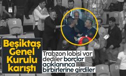 Beşiktaş Genel Kurulu'nda kavga çıktı