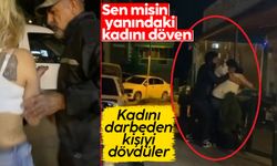 Bursa’da kadını döven kişi darbedildi