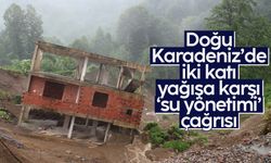 Doğu Karadeniz'de iki katı yağışa karşı 'su yönetimi' çağrısı