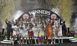 UEFA Avrupa Ligi şampiyonu Eintracht Frankfurt