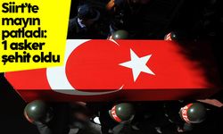 Siirt’te mayın patlamasında 1 asker şehit oldu