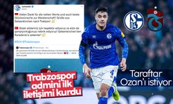 Trabzonspor ve Schalke 04 arasında dostluk mesajları