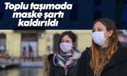 Hastaneler haricinde maske zorunluluğu kalktı