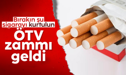 Sigara fiyatlarına ÖTV zammı geldi: Zam raflara yansıdı