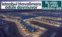 İstanbul Havalimanı ödüle doymuyor: Bu yıl da 5 yıldız ödülünü aldı