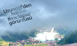 Uzungöl’de bulutların dansı