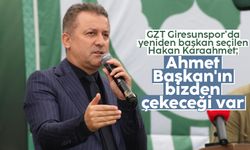 GZT Giresunspor’da Hakan Karaahmet yeniden kulüp başkanlığına seçildi