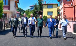 Murat Zorluoğlu Beşikdüzü ilçesinde yapılan çalışmaları yerinde inceledi