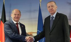 Cumhurbaşkanı Erdoğan, Almanya Başbakanı Scholz ile görüştü