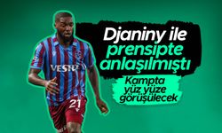Trabzonspor'da Djaniny ile imza zamanı