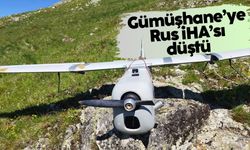 Gümüşhane’ye Rus İHA’sı düştü