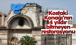 Trabzon Kostaki Konağı'nın restorasyonu 4 yıldır tamamlanamadı