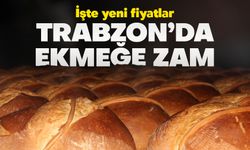 Trabzon'da ekmek fiyatlarına zam