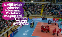 A Milli Erkek Voleybol takımımız, Portekiz'i 3-0 yendi