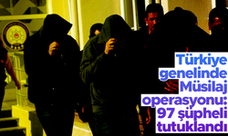 İçişleri Bakanlığı: Müsilaj operasyonları kapsamında 97 şüpheli tutuklandı