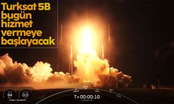 Türksat 5B, bugün hizmet vermeye başlayacak