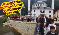 Uzungöl tarihinin en yoğun sezonunu geçiriyor