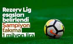 TFF, Rezerv Lig esaslarını belirledi